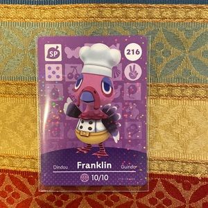 Genuine ACNH amiibo for Franklin